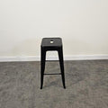Pre-Owned Black Metal Stool - Duckys Office Furniture