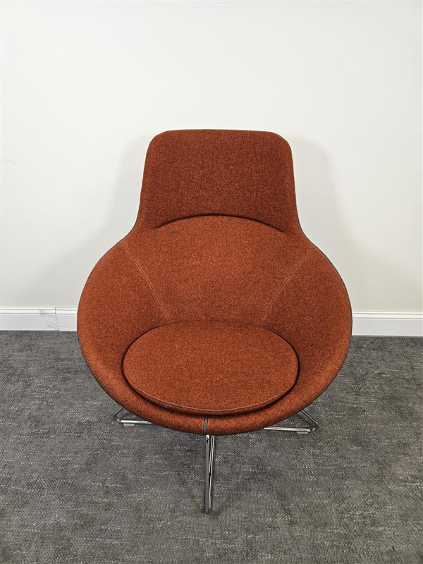 Pre-Owned Keilhauer Red/Grey Soft Seating