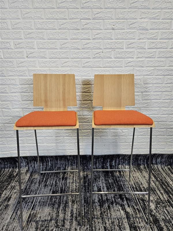 Pre-Owned Wire Barstools & Counter stools stylish Plywood seat Comfort Upholstery
