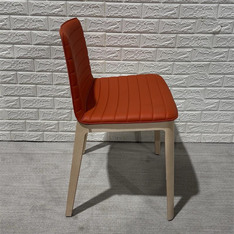 [NEW, LIMITED INVENTORY IN STOCK] Andreu World Orange Dining Chair - Duckys Office Furniture