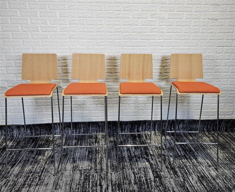 Pre-Owned Wire Barstools & Counter stools stylish Plywood seat Comfort Upholstery