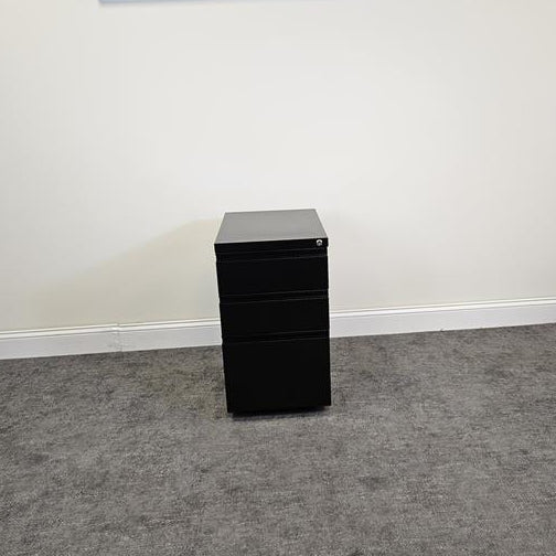 Pre-Owned Black BBF Pedestal - Duckys Office Furniture