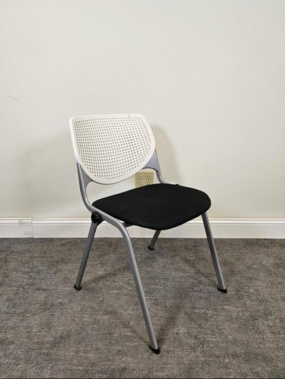 Pre-Owned Stacking Chairs - Plastic Back with Fabric Seat