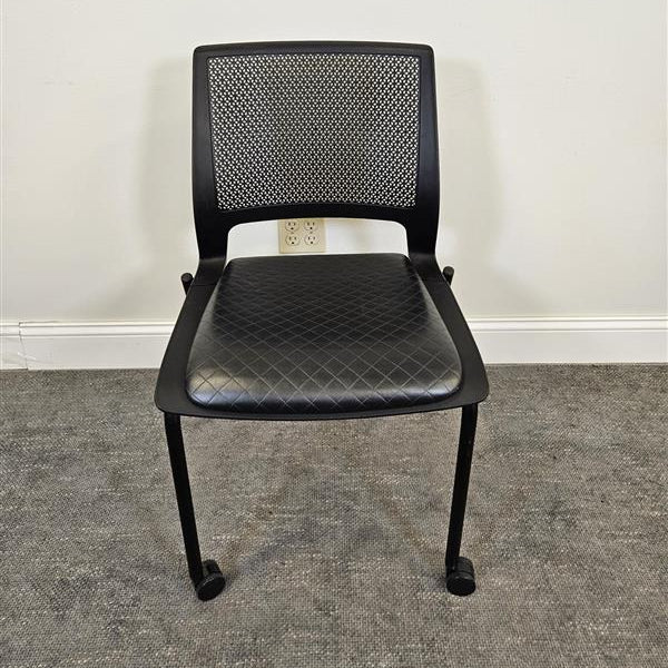 Pre-Owned Sit-On-It Lumin Stacking Chair With Caster