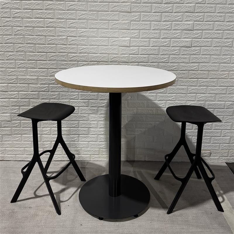 Pre-Owned White Bar Height Table