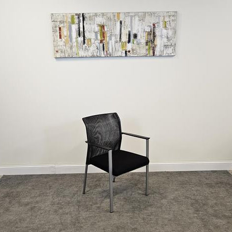 Pre-Owned Allsteating Mesh Stack Stacking Chair - Duckys Office Furniture
