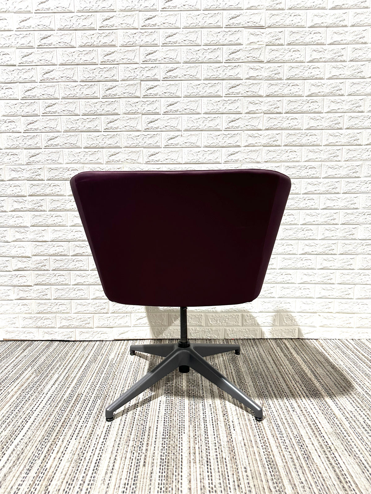 Pre-Owned HON Flock Purple Side Chair - Duckys Office Furniture