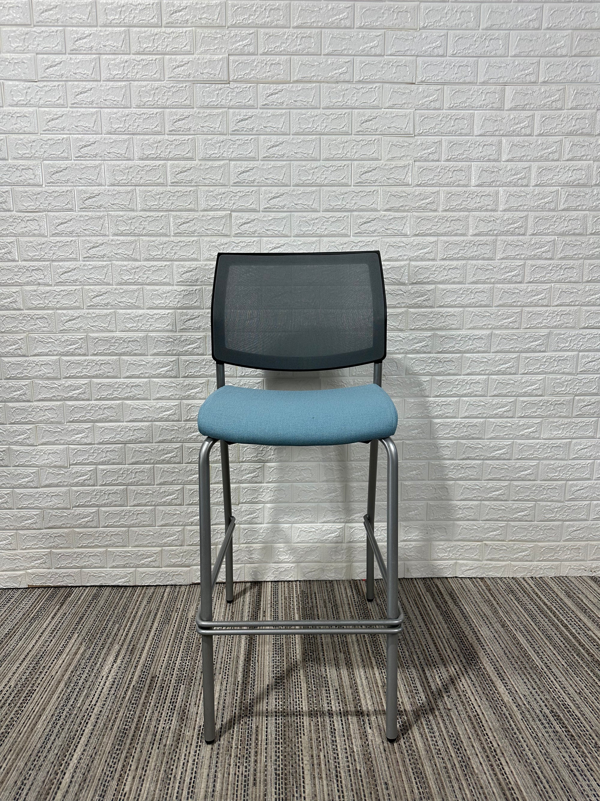 Pre-Owned Blue High Chair - Duckys Office Furniture
