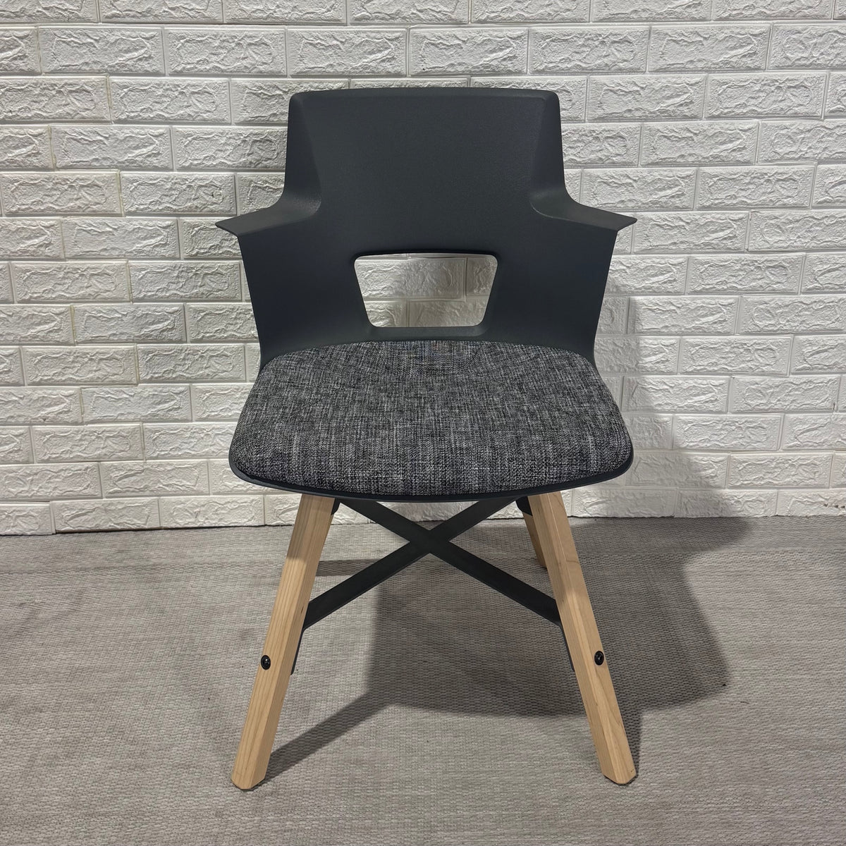 [NEW, LIMITED INVENTORY IN STOCK] Steelcase Turnstone Shortcut Wood Chair