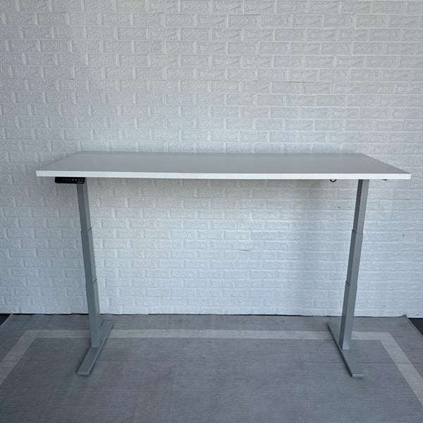 Pre-Owned Element White Top Height Adjustable Table - Duckys Office Furniture