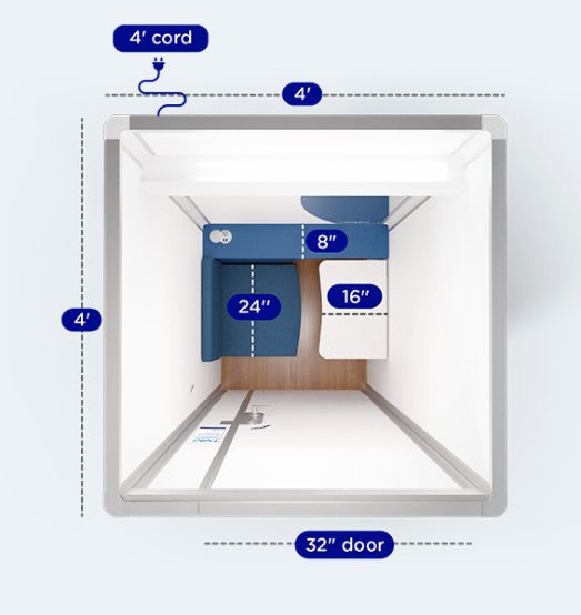 Pre-Owned Mamava Solo Lacatation Pod - Duckys Office Furniture