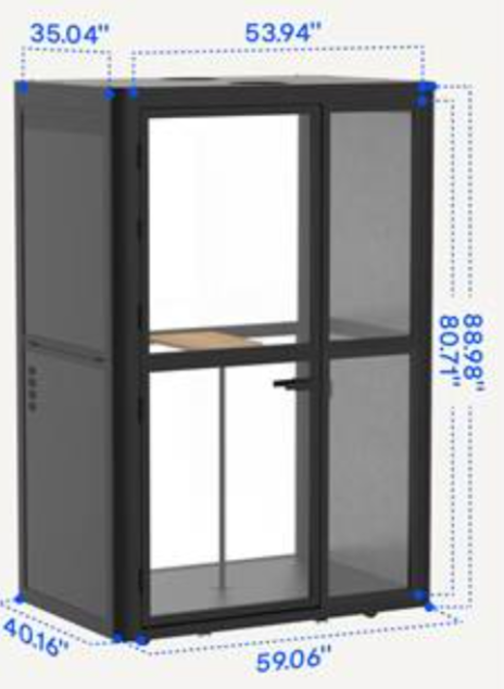 NEW Flexispot Phone Booth - Duckys Office Furniture