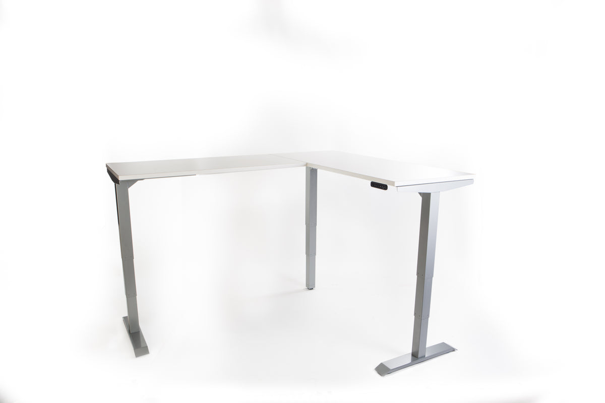 Titan PRO Corner L Adjustable Standing Desk - Duckys Office Furniture