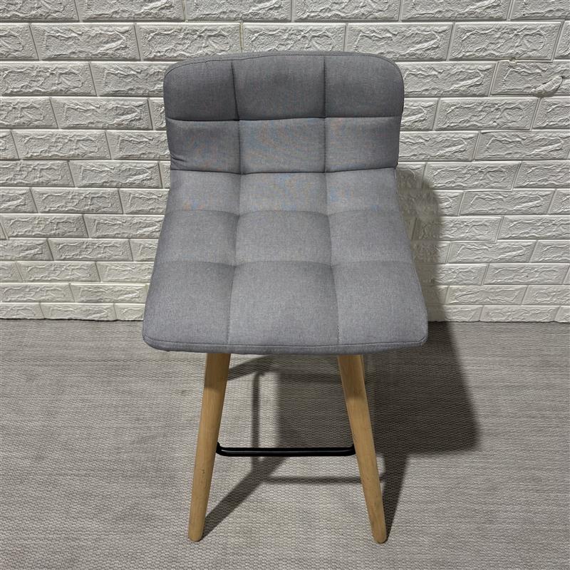 Pre-Owned Grey Soft Stool