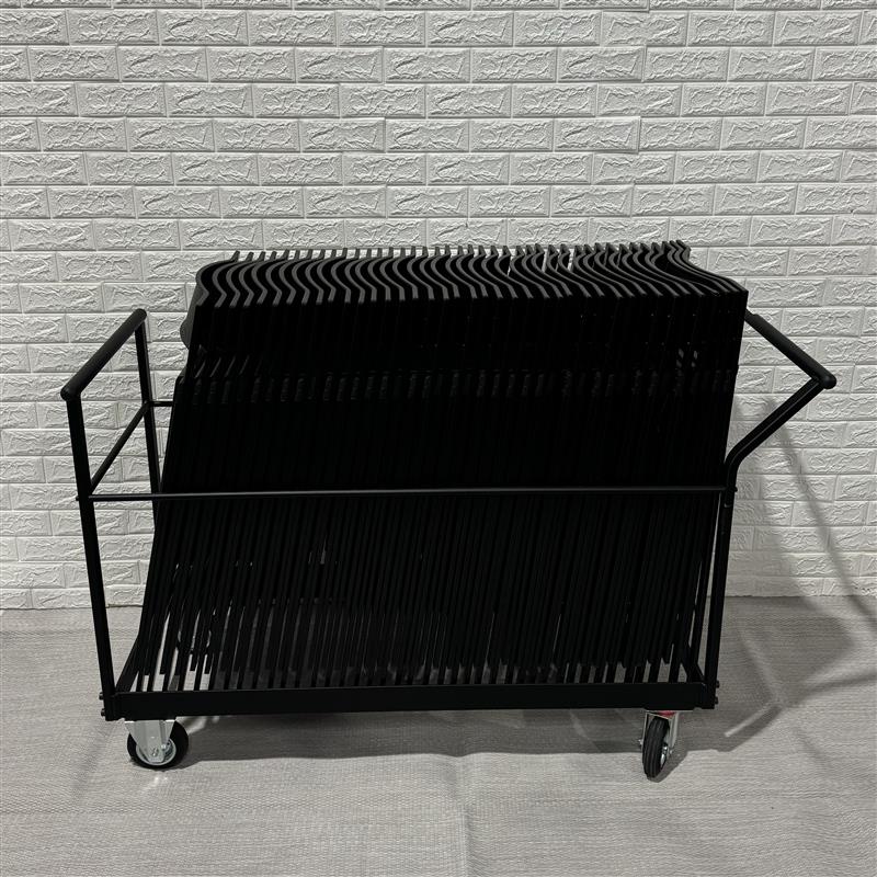 [NEW, LIMITED INVENTORY IN STOCK] SET OF 50 BLACK ARRMET POCKET PLASTIC CHAIRS