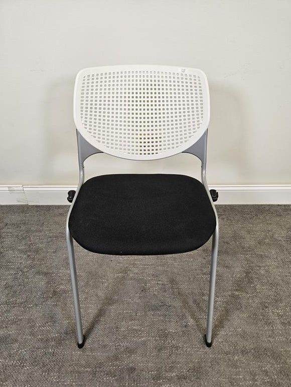 Pre-Owned Stacking Chairs - Plastic Back with Fabric Seat