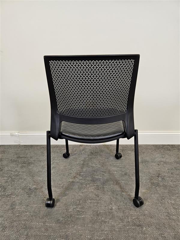 Pre-Owned Sit-On-It Lumin Stacking Chair With Caster