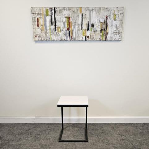 Pre-Owned Marble Top End Table - Duckys Office Furniture