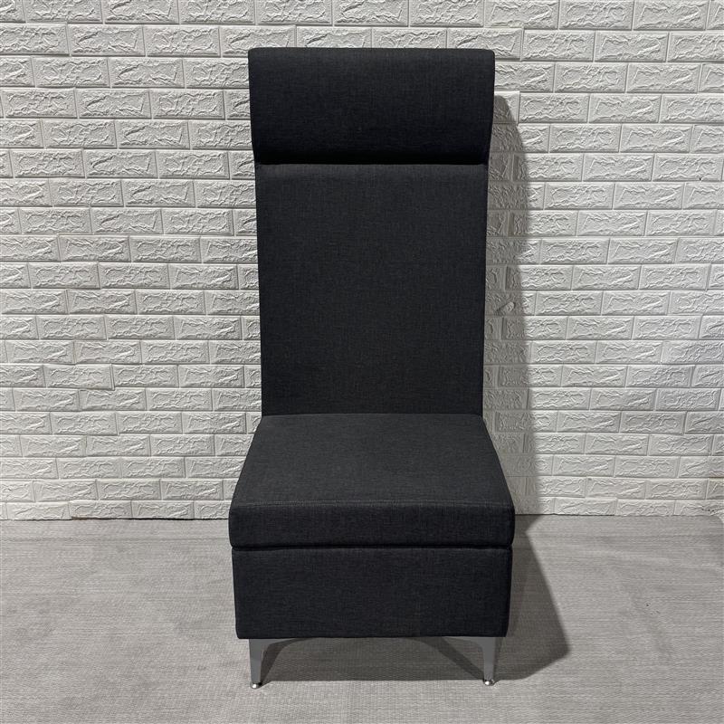 Pre Owned Tall Back Charcoal Soft Seating - Duckys Office Furniture