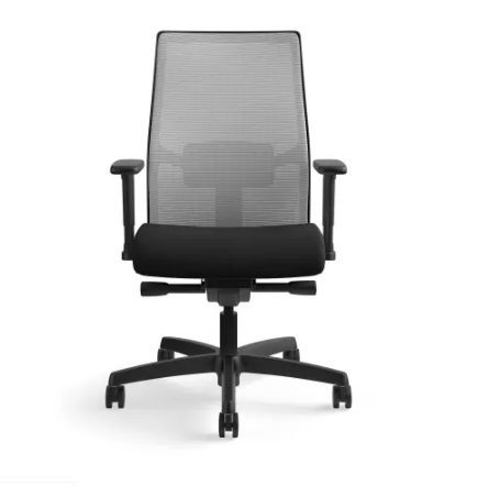 HON Ignition 2.0 Mesh Mid-Back Task Chair (Black)