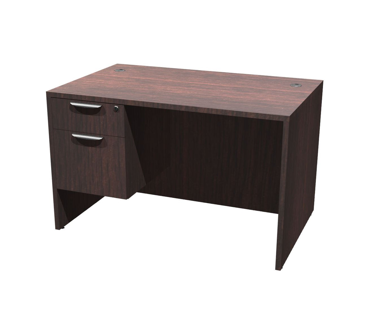 Performance - Small Single Pedestal Laminate Desk - Duckys Office Furniture