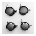 Element - Set of 4 Casters for Titan Height Adjustable Bases - Duckys Office Furniture