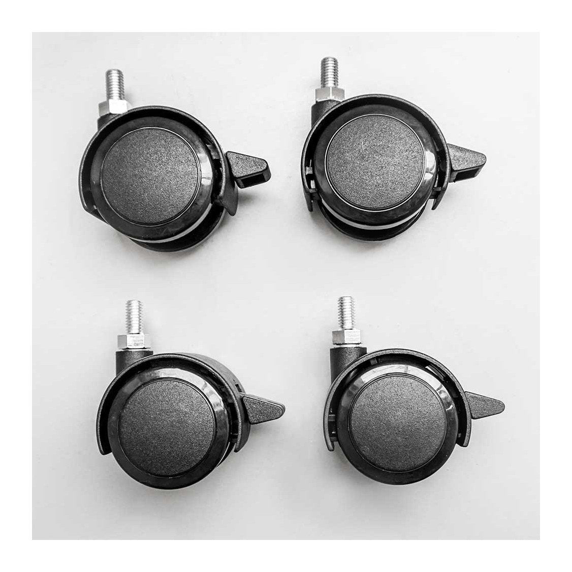 Element - Set of 4 Casters for Titan Height Adjustable Bases - Duckys Office Furniture