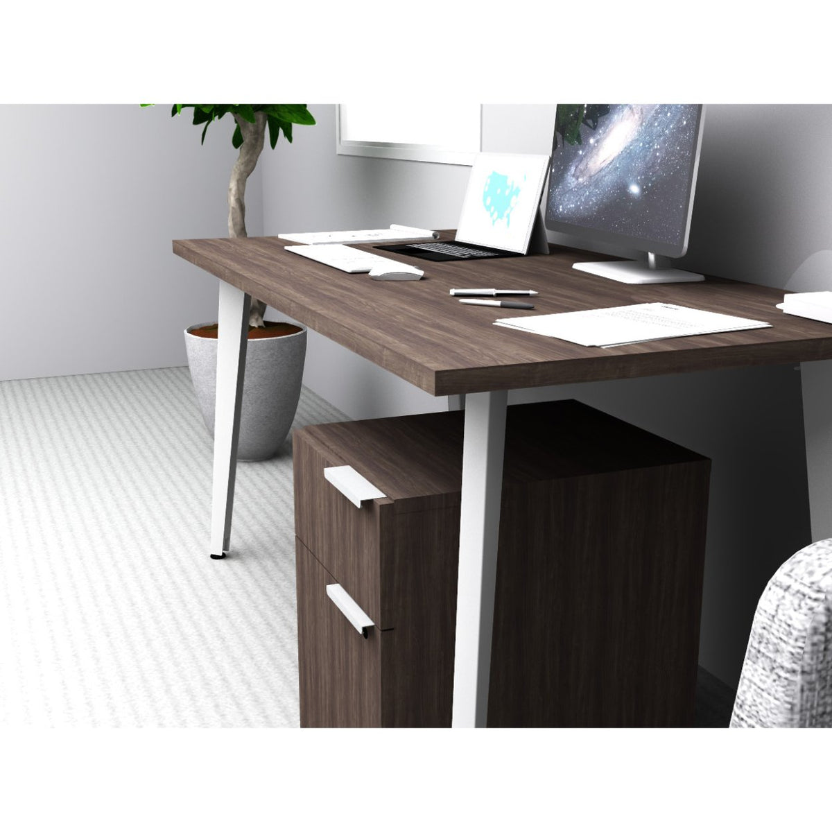 Titan PRO Series Height Adjustable Standing Desk– Duckys Office