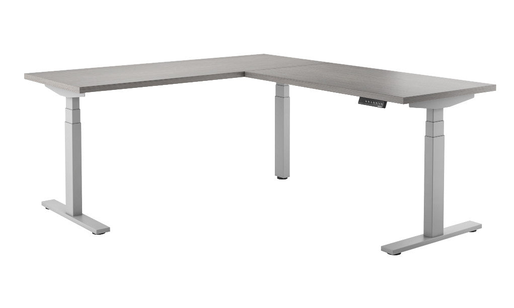 Element - Titan Core Corner L Height Adjustable Standing Desk - Duckys Office Furniture