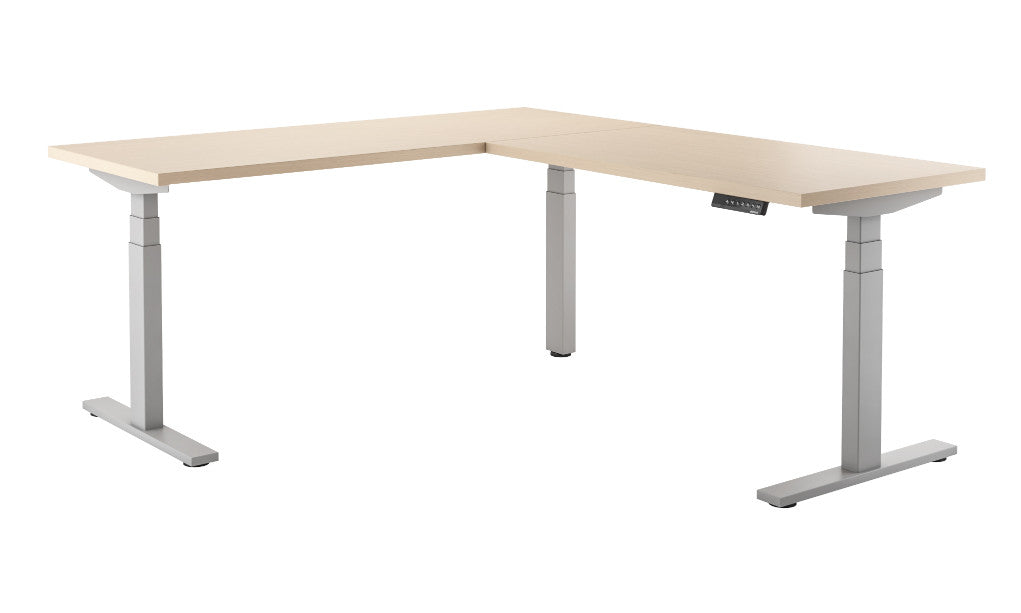 Element - Titan Core Corner L Height Adjustable Standing Desk - Duckys Office Furniture