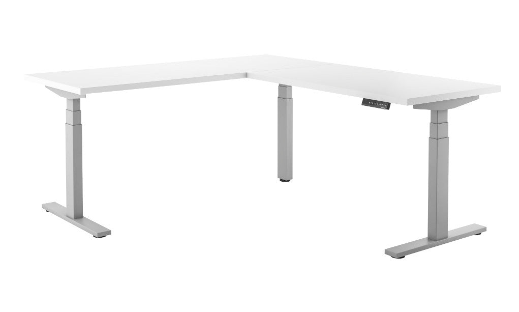 Element - Titan Core Corner L Height Adjustable Standing Desk - Duckys Office Furniture